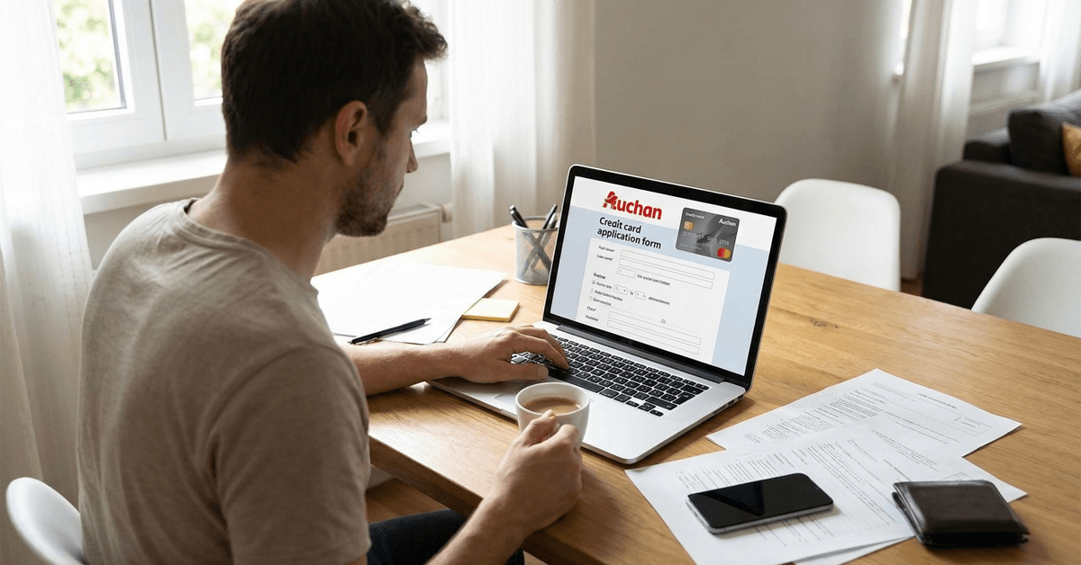 Auchan Credit Card: Learn How to Apply Online